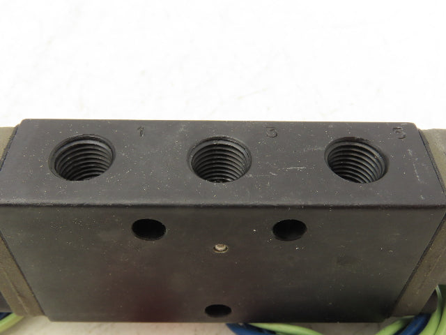 ISI Fluid Power 375-37-001-37 Pneumatic Solenoid Directional Valve 4/2 120 VAC