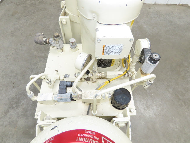 Casappa PLP 10-6.3 D0-30S0 Hydraulic Power Unit 20 Gal 3.3GPM 208-230/460V 3Ph