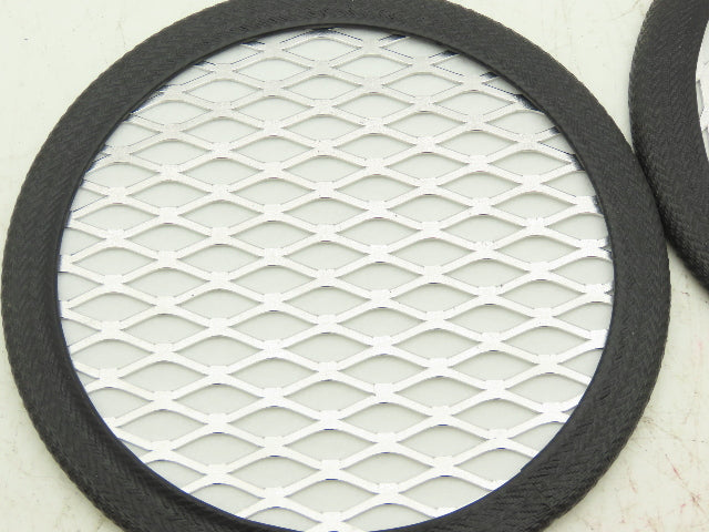 ACS A0556534 6" Vacuum Receiver Disc Filter Aluminum Screen 7.5" OD Lot of 2