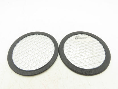 ACS A0556534 6" Vacuum Receiver Disc Filter Aluminum Screen 7.5" OD Lot of 2