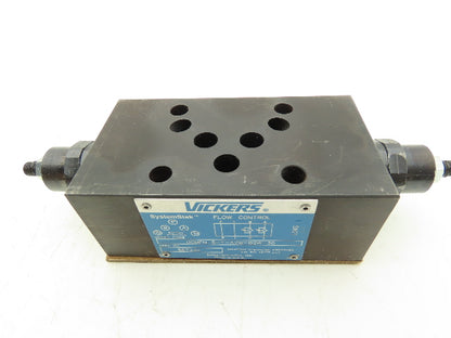 Vickers DGMFN-5-Y-A2W-B2W-30 SystemStak Hydraulic Flow Control Valve D05 4750PSI