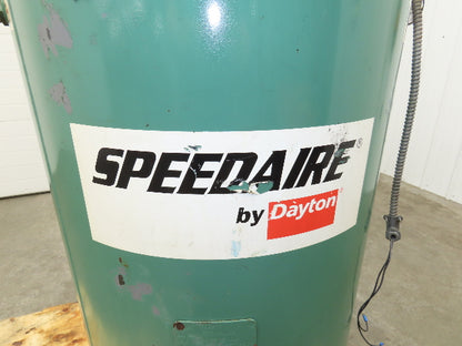 Dayton Compressed Air Receiver Tank 80 Gal 200 PSI Vertical Pneumatic Compressor