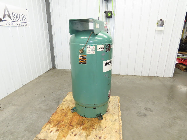 Dayton Compressed Air Receiver Tank 80 Gal 200 PSI Vertical Pneumatic Compressor