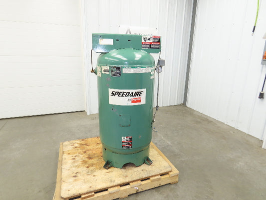 Dayton Compressed Air Receiver Tank 80 Gal 200 PSI Vertical Pneumatic Compressor