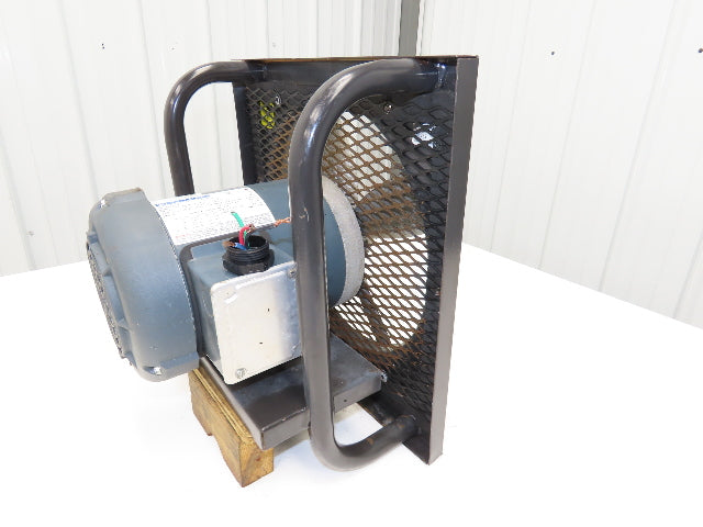 Dayton 4C545 12" Exhaust Fan 1/2Hp 1725rpm 230/460V 3PH 56C 16"Sq Frame