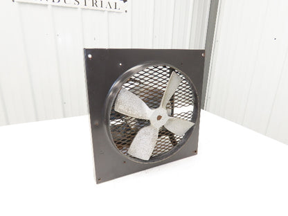 Dayton 4C545 12" Exhaust Fan 1/2Hp 1725rpm 230/460V 3PH 56C 16"Sq Frame