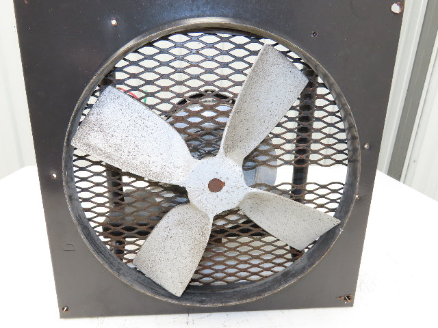 Dayton 4C545 12" Exhaust Fan 1/2Hp 1725rpm 230/460V 3PH 56C 16"Sq Frame