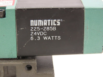 Numatics 081SS415M000061 Pneumatic Solenoid Valve 24 VDC 150 PSIG W Manifold