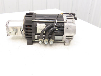 Raymond 1048140/700 P48LD001 Forklift Hydraulic Motor 48V & Pump Off 425-C40TT