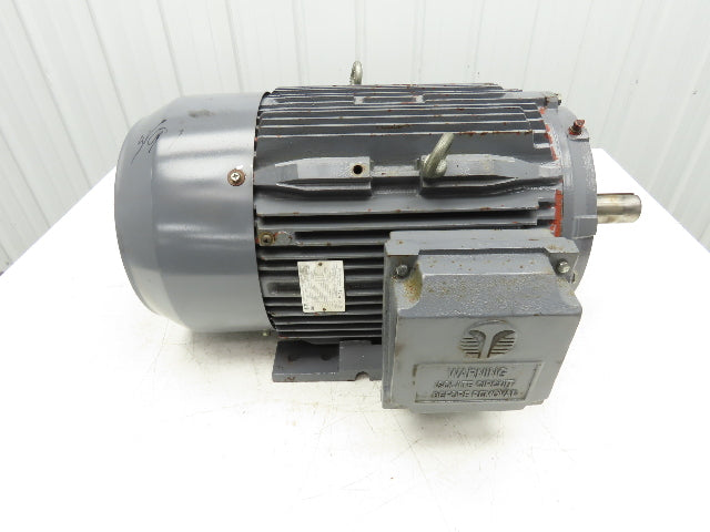 TechTop GR3-CI-TF-256TC-4-BR-D-20 AC Motor 20Hp 1760 RPM 230/460V 3PH 256T
