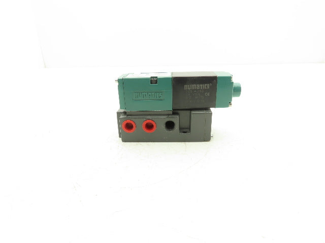 Numatics 082SA43AM000061 Pneumatic Solenoid Valve 24 VDC 150 PSIG W Manifold