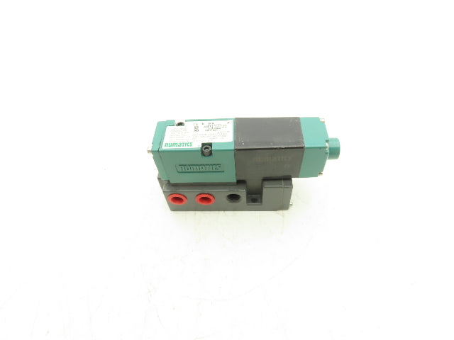 Numatics 082SA43AM000061 Pneumatic Solenoid Valve 24 VDC 150 PSIG W Manifold