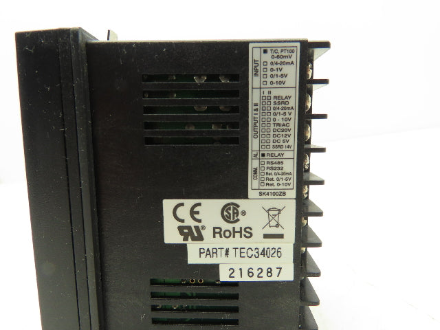 Tempco TEC-8100 Temperature Controller
