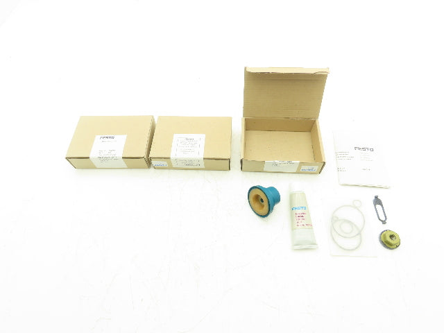 Festo 104208 Wearing Parts Repair Kit Solenoid Valves MCH, VL/0-3-1/2 Lot of 3