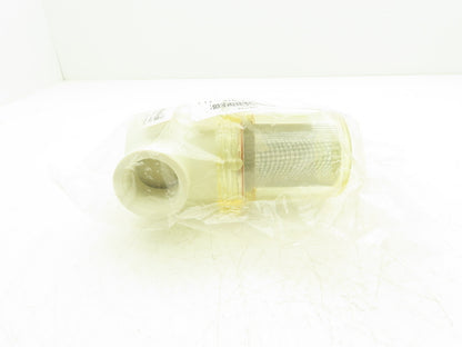 Grainger 6UJJ3 In-Line Strainer 1-1/4" NPT 100 PSI 305 Micron 304SS 7-1/4" OAH
