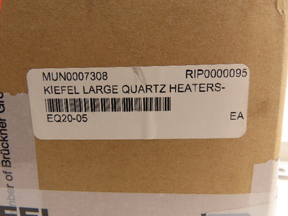 Kiefel 10206103 Plug-In Large Quartz Heater