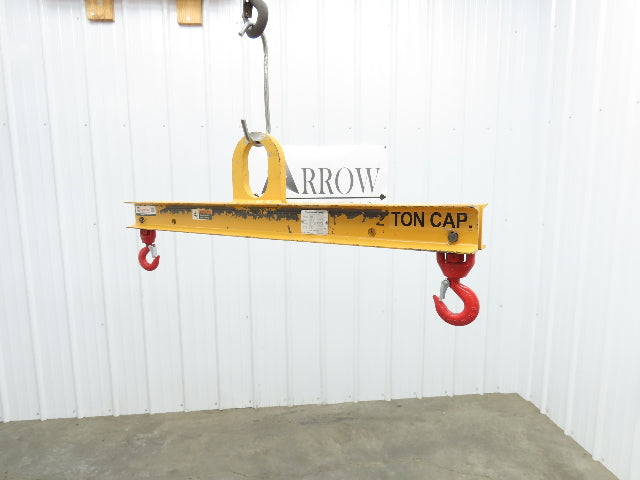 Caldwell 20-2-3 4000 Lb 2 Ton Rigging Lifting Beam 24-36" Spread Low Headroom