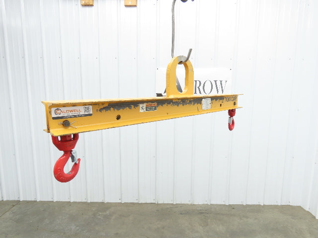 Caldwell 20-2-3 4000 Lb 2 Ton Rigging Lifting Beam 24-36" Spread Low Headroom