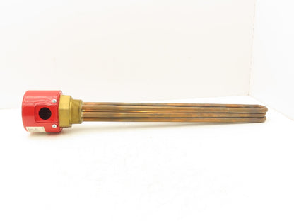 Chromalox EMT-3360 Screw Plug Immersion Heater 2"NPT 6000W 480V 1PH 18" Tubes