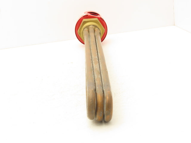 Chromalox EMT-3360 Screw Plug Immersion Heater 2"NPT 6000W 480V 1PH 18" Tubes