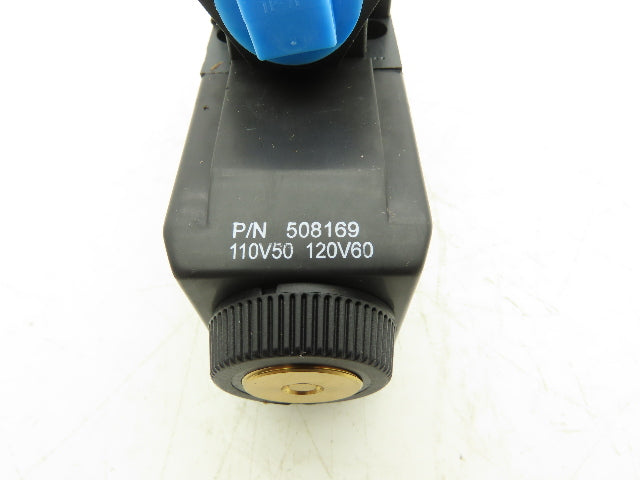 Vickers DG4V-3-6C-M-FW-B6-60 Hydraulic Directional Solenoid Valve 120V 5000PSI