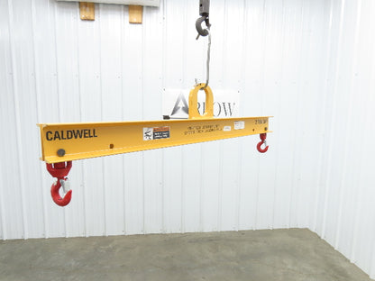 Caldwell 20-2-4 4000 Lb 2 Ton Rigging Lifting Beam 36-48" Spread Low Headroom