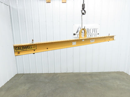 Caldwell 20-1-6 2000Lb 1 Ton Rigging Lifting Beam 48-72" Spread Low Headroom