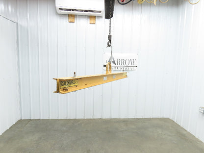 Caldwell 20-1-6 2000Lb 1 Ton Rigging Lifting Beam 48-72" Spread Low Headroom