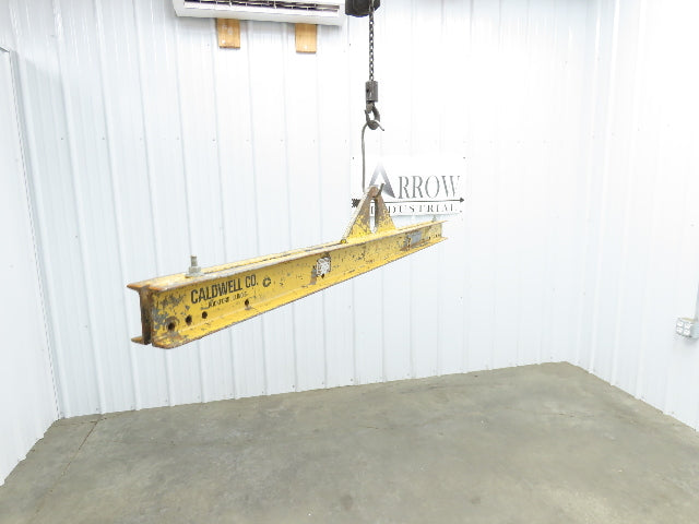 Caldwell 20-1-6 2000Lb 1 Ton Rigging Lifting Beam 30-72" Spread Low Headroom