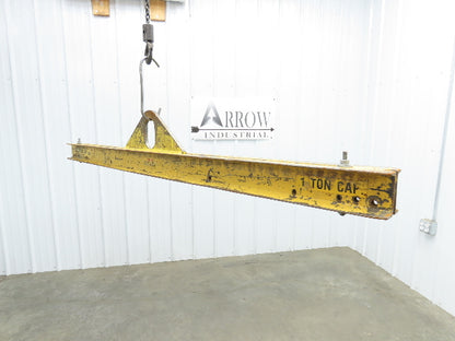 Caldwell 20-1-6 2000Lb 1 Ton Rigging Lifting Beam 30-72" Spread Low Headroom