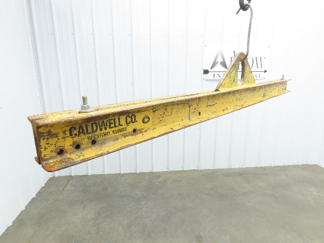Caldwell 20-1-6 2000Lb 1 Ton Rigging Lifting Beam 30-72" Spread Low Headroom