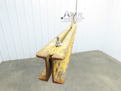 Caldwell 20-1-6 2000Lb 1 Ton Rigging Lifting Beam 30-72" Spread Low Headroom