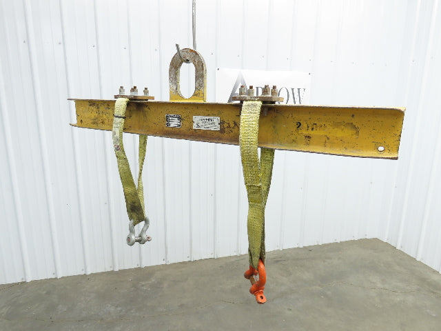 Caldwell 20-2-4 4000 Lb 2 Ton Rigging Lifting Beam 48" Adj Spread Dual Sling