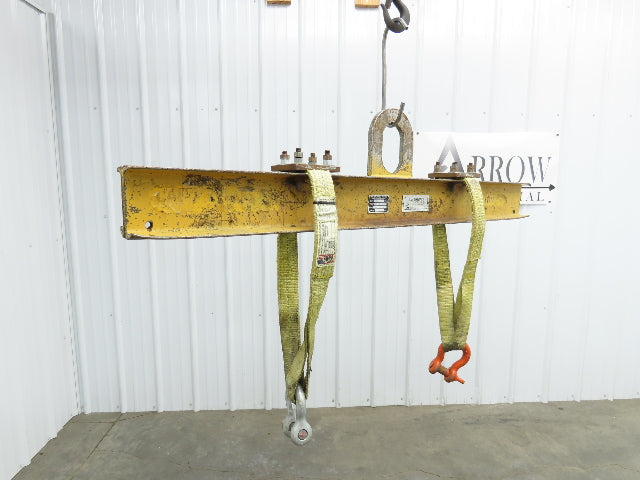 Caldwell 20-2-4 4000 Lb 2 Ton Rigging Lifting Beam 48" Adj Spread Dual Sling