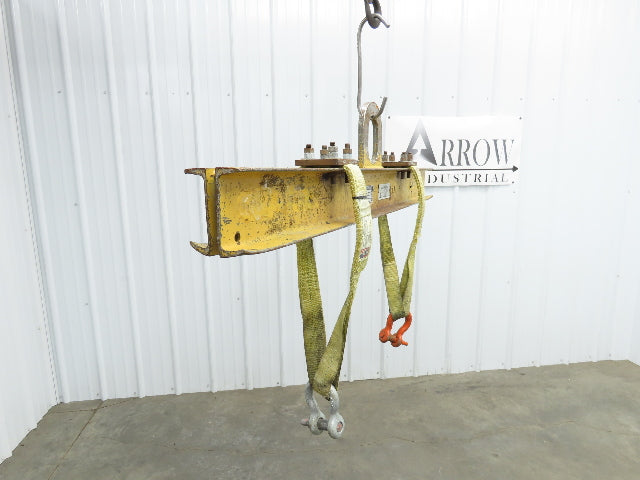 Caldwell 20-2-4 4000 Lb 2 Ton Rigging Lifting Beam 48" Adj Spread Dual Sling