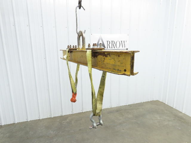 Caldwell 20-2-4 4000 Lb 2 Ton Rigging Lifting Beam 48" Adj Spread Dual Sling