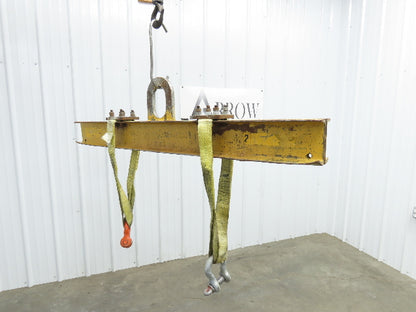Caldwell 20-2-4 4000 Lb 2 Ton Rigging Lifting Beam 48" Adj Spread Dual Sling