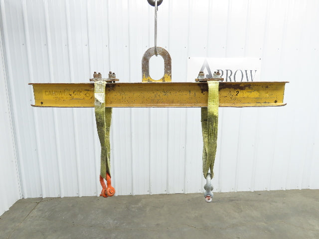 Caldwell 20-2-4 4000 Lb 2 Ton Rigging Lifting Beam 48" Adj Spread Dual Sling