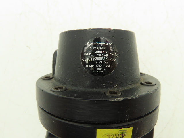Norgren 11-842-008 Pilot Operated Regulator, Relieving 1" PTF Ports 3/4" NPT Ex