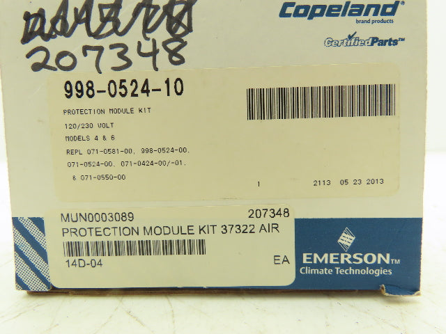 Copeland 998-0524-10 Compressor Motor Protector Auto Sensing Kit 120/240V