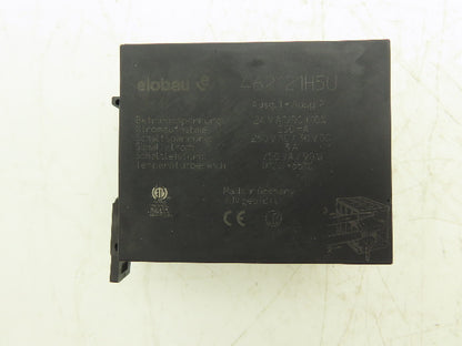Elobau 462121H5U Emergency Stop Control Relay 24V AC/DC Switching 250VAC/30VDC
