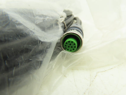 Murr Elektronik 7000-19041-7021000 12-Pin M12 Female Straight Cable 10m Length