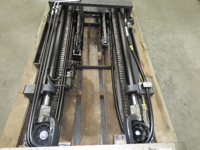 Raymond 1231434/704 Forklift Mast 188" 3-Stage Tilt Class 2 4850lbs Cap 4750C50