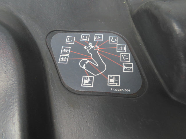 Raymond Forklift Operator Center Plastic Cover Removed From 425-C40TT