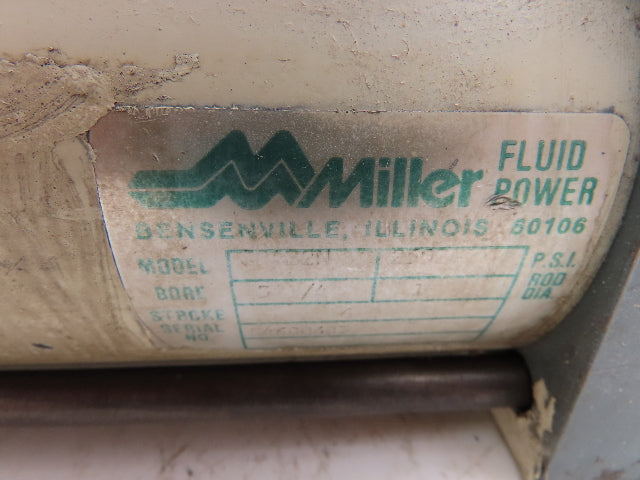 Miller Fluid Power NA Hydraulic Cylinder 3-1/4" x 6" Stroke 2500PSI Clevis Mount
