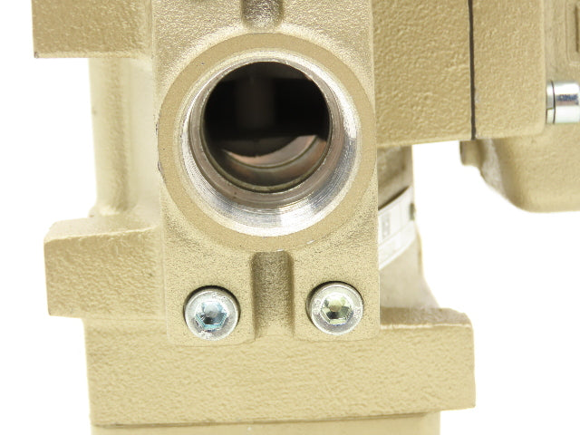 Ross 3573A4202 Pneumatic Solenoid Double Valve 24VDC 1"NPT 2-8.5 Bar