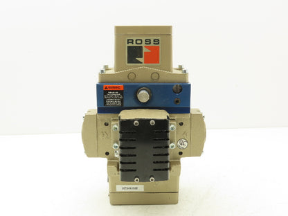 Ross 3573A4202 Pneumatic Solenoid Double Valve 24VDC 1"NPT 2-8.5 Bar