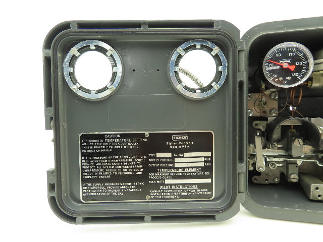 Fisher Controls 4156K Pneumatic Temperature Controller 20 PSIG In/3-15 Out