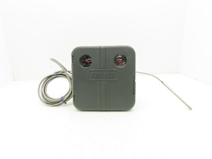 Fisher Controls 4156K Pneumatic Temperature Controller 20 PSIG In/3-15 Out