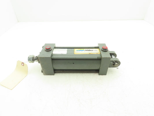 Miller Fluid Power NA Hydraulic Cylinder 3-1/4" x 6" Stroke 2500PSI Clevis Mount